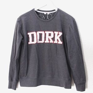♡ Penshoppe Gray Dork Appliqué Sweatshirt ♡